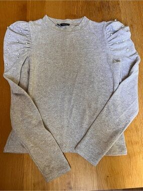 Zara Light heather oatmeal colour.